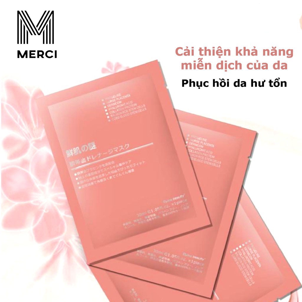 Mặt Nạ Nhau Thai Cừu 🌿𝑭𝒓𝒆𝒆𝒔𝒉𝒊𝒑🌿Mặt Nạ Tế Bào Gốc - Mask Cuống Rốn Nhật Bản Rwine Beauty [✔️ Check Mã]