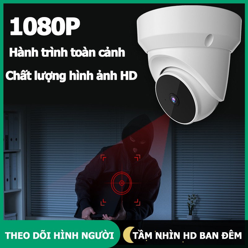 (bảo hành2 năm)GOKU Camera wifi 1080P-2.0MP Camera giám sát thông minh kèm thẻ nhớ 32GB