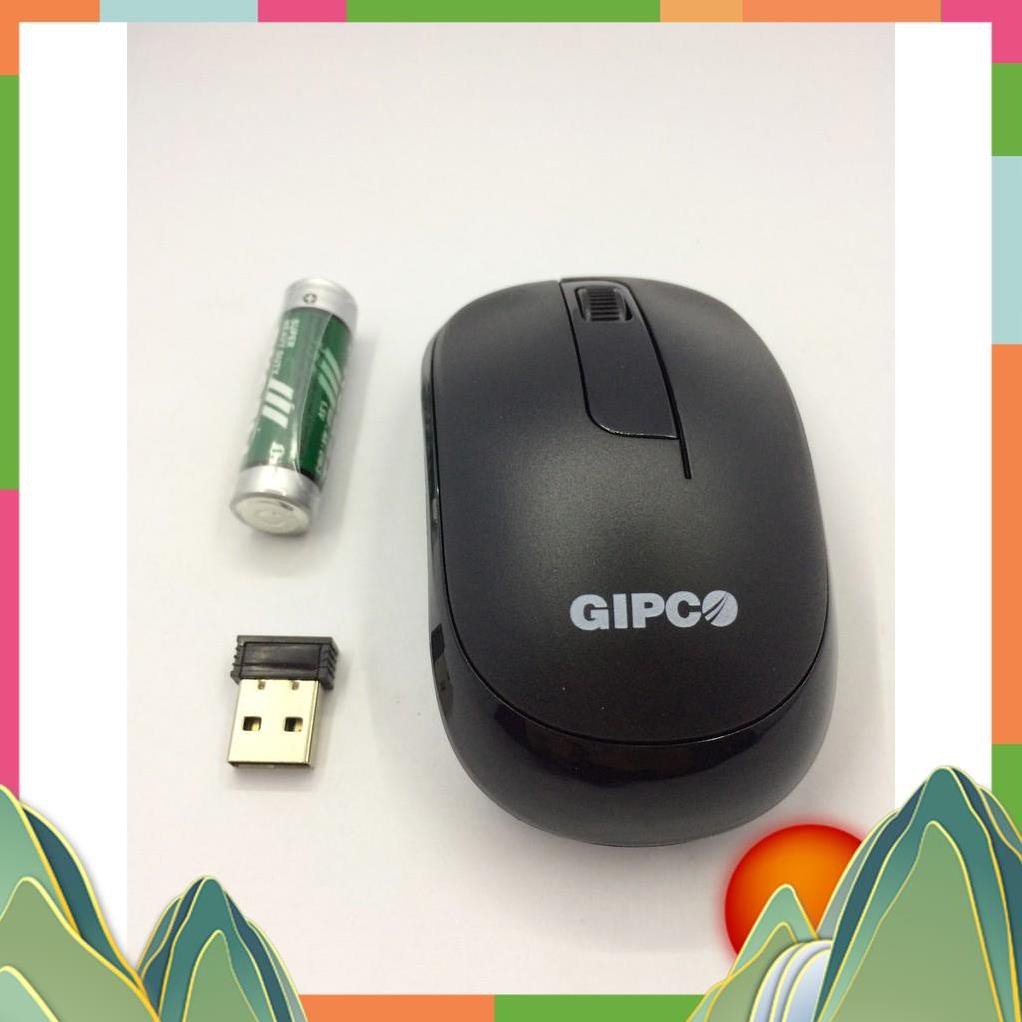 Chuột không dây GIPCO G05 - Chuột không dây bán chạy nhất đầu năm 2020 - Có pin tặng kèm - Bảo hành 12 tháng [ED]