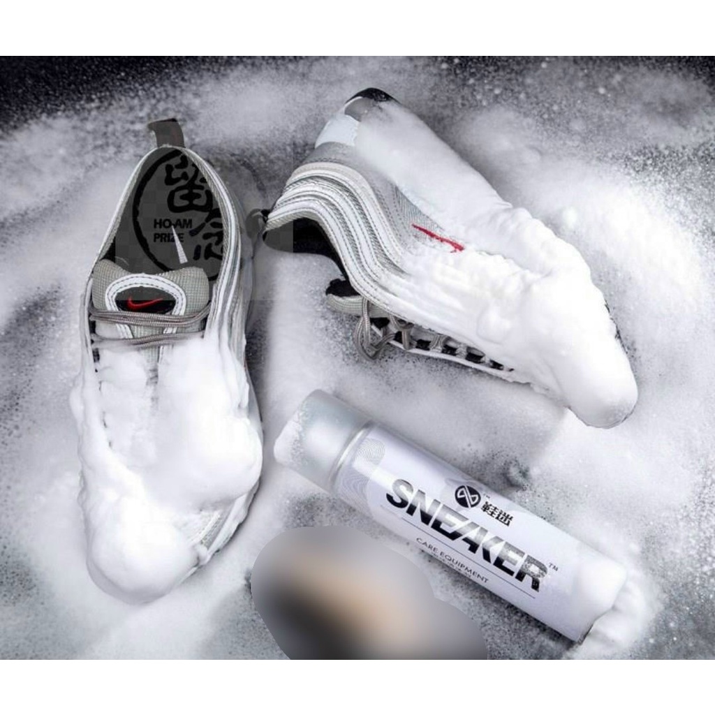 Bình Xịt Bọt Tuyết Vệ Sinh Tẩy Trắng Giày Sneaker 300ml