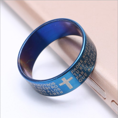 Nhẫn đeo tay hình thánh giá phong cách hàn quốc cực đẹp cực chất nhẫn nam và nữ