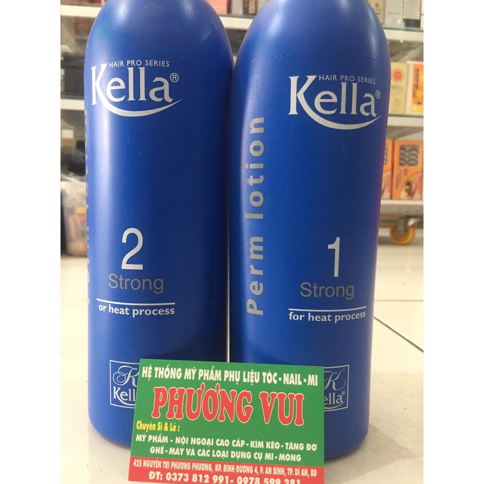 thuốc uốn nóng siting colagel kella 1000 ml dành cho tóc khỏe mau soăn ; lên sóng căng giữ lọn tốt
