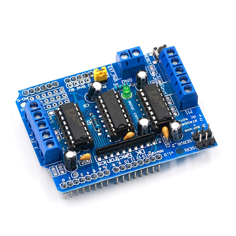 Module Điều Khiển Động Cơ Arduino motor shield L293D