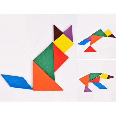 Đồ Chơi Ghép Trí Uẩn Tangram