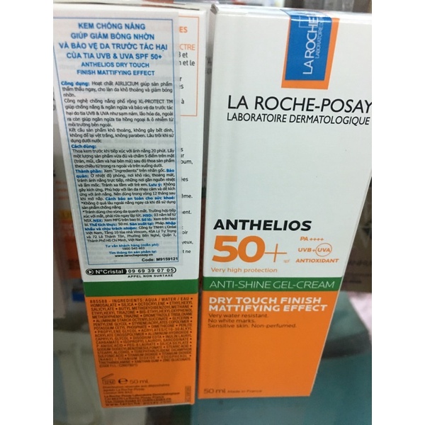 Kem Chống Nắng Larocheposay Anthelios Xl 50+ Dành Cho Da Nhạy Cảm Da Dầu Mụn
