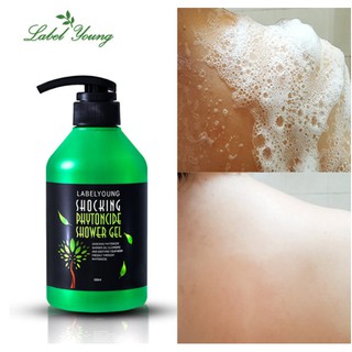 Sữa tắm LOẠI BỎ MÙI HÔI, MÙI MỒ HÔI, MÙI CƠ THỂ đây ạ Labelyoung Shocking Phytoncide