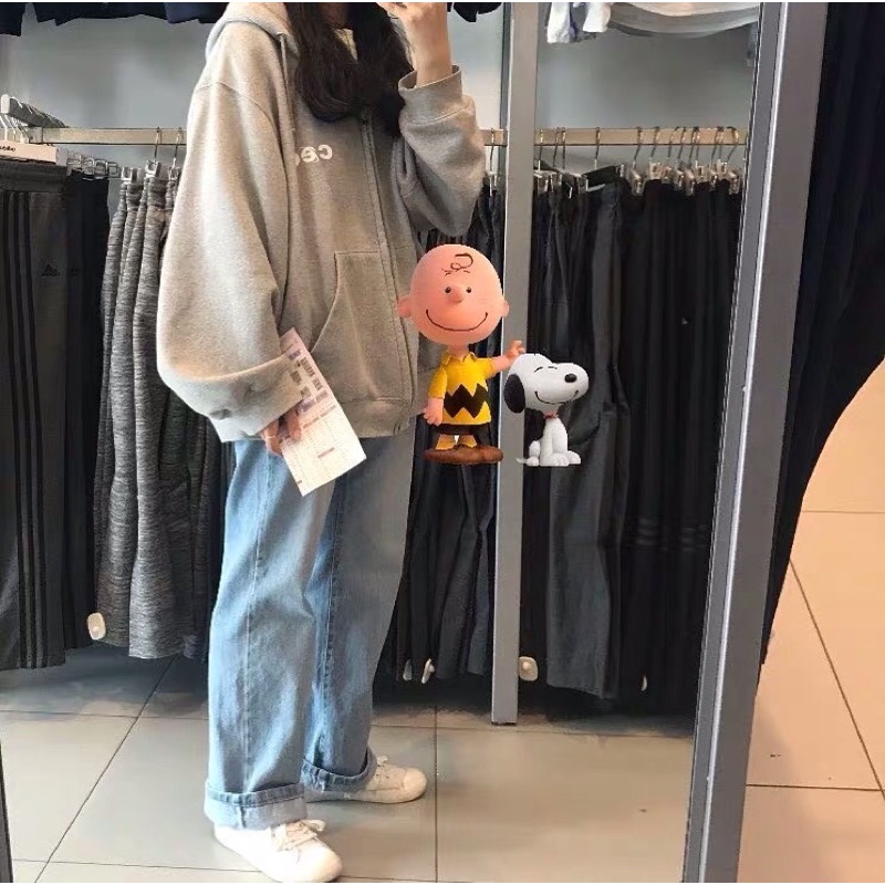 [ Sẵn Camel Xl ] Áo khoác Hoodie khóa kéo có mũ chất nỉ bông siêu dày dặn | BigBuy360 - bigbuy360.vn