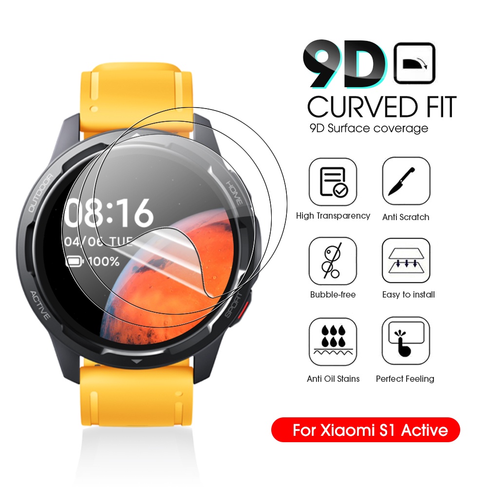 1 Miếng Dán TPU Bảo Vệ Màn Hình Chống Trầy Xước Cho Xiaomi Watch S1 Active