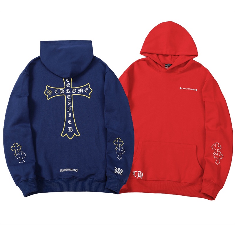 Áo Hoodie Tay Dài In Hình CHROME HEARTS Sanskrit Thời Trang Cho Nam Nữ