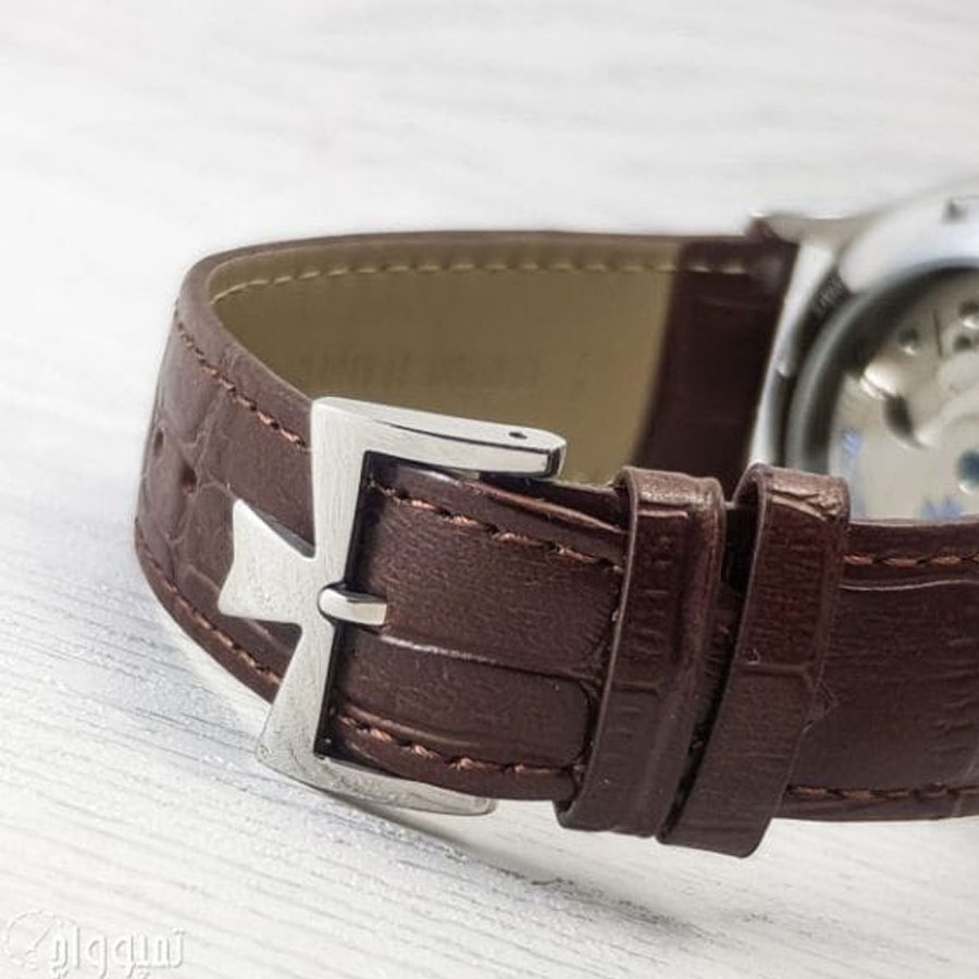 Đồng hồ Nam Vacheron máy nhật, mẫu 5kim lộ cơ thanh ngang, mặt trắng viền trắng , dòng cơ Automatic size 40mm-41mm