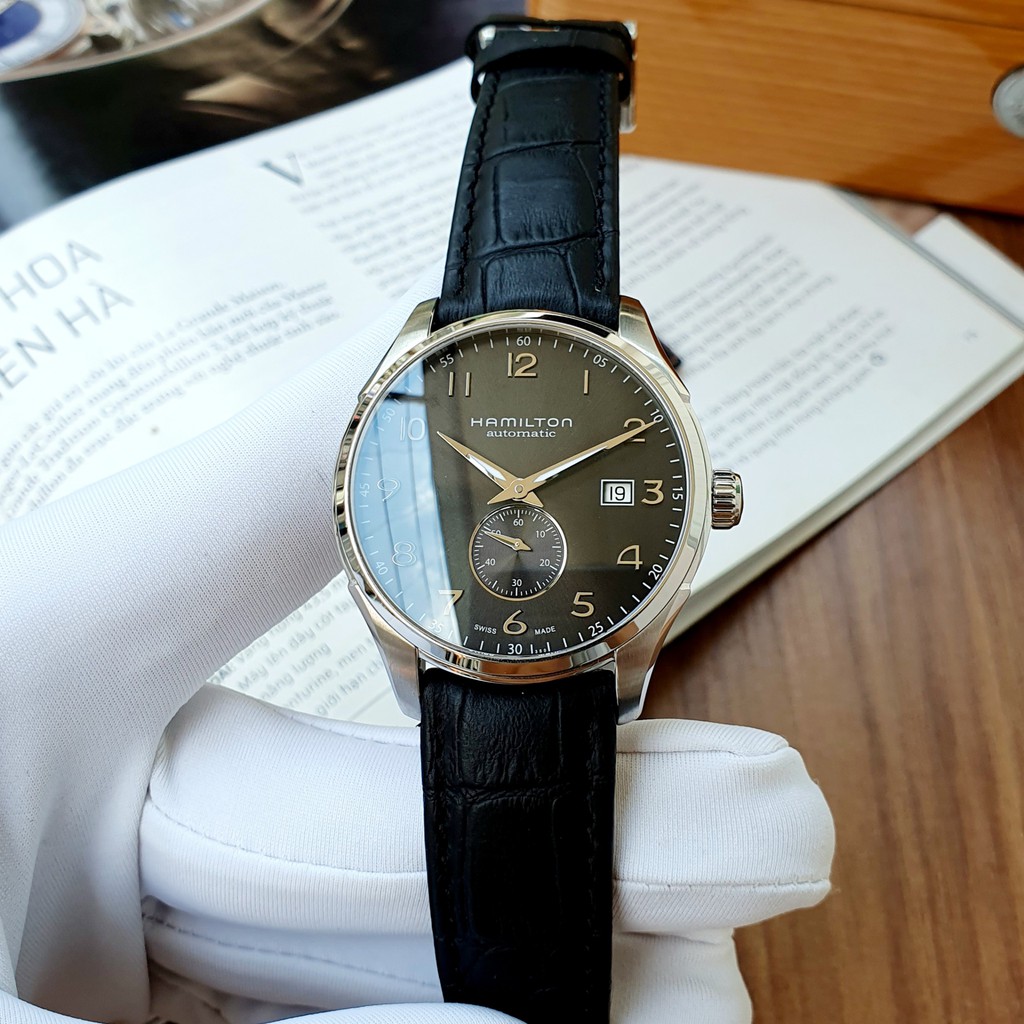 Đồng hồ nam chính hãng Hamilton Jazzmaster Maestro Small Second H42.515.735 - Máy cơ tự động - Kính Sapphire