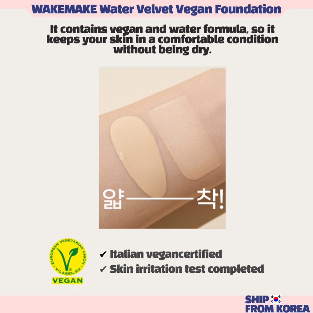 Bộ Kem Nền Trang Điểm Đánh Nền WAKEMAKE 30ML Tiện Dụng
