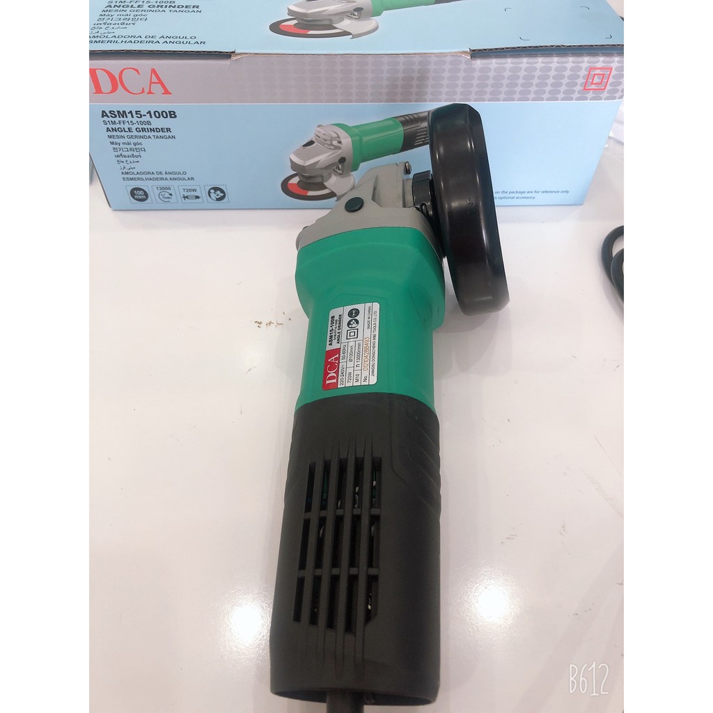 MÁY MÀI GÓC CÓ ĐIỀU TỐC 1020W DCA ASM10-100  MÁY MÀI GÓC CHỈNH TỐC ĐỘ
