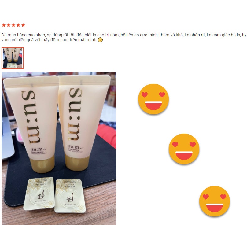 Sữa rửa mặt Sum37 Losec Summa  Elixir Foam Cleanser giảm mụn,sạch bã nhờn,dưỡng tái sinh tuýt 40ml -Tado Cosmetics Store