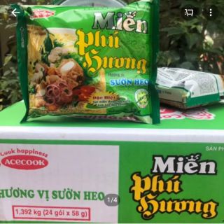 Thùng miến phú hương 24 gói x 58g