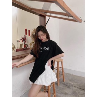 Set áo xẻ tà mix chân váy bồng siêu đẹp