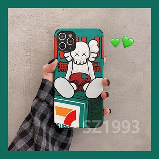 Ốp điện thoại da cừu in hình gấu kaws thời trang cho oppo a53 a33 a32 2020 a92s a92 a52 a91 a31 reno 3 reno 2f reno 2 a9 2020 a5 2020 k3