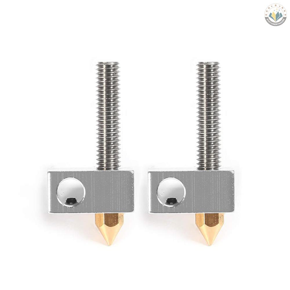 Bộ 15 Phụ Kiện Gồm Đầu Đùn 0.4mm + Khối Nhiệt + Ống Dẫn 1.75mm Cho Máy In 3D Anet A8 A6 Ender 3