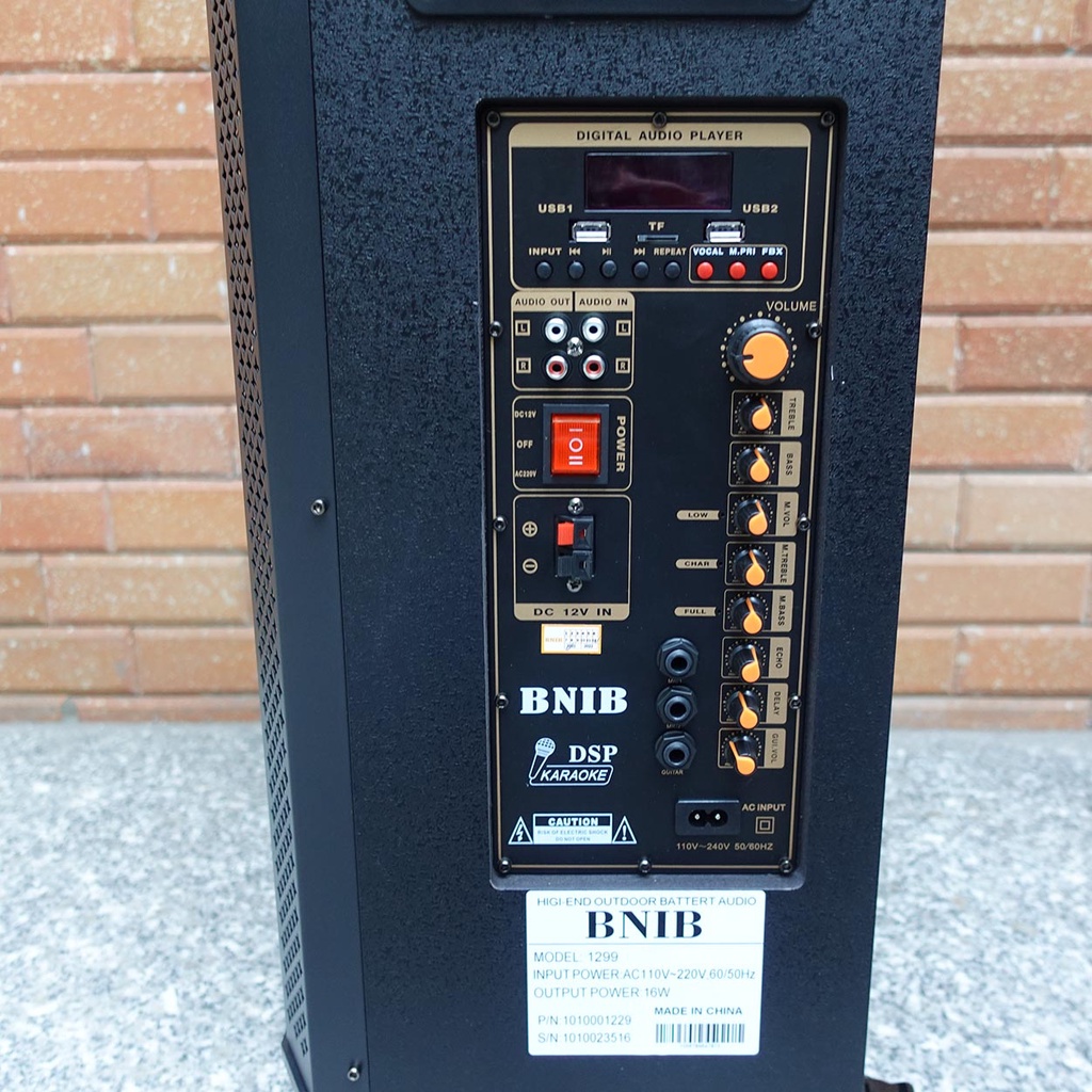 Loa Kéo Karaoke BNIB 1299 Bass 30 New 2022 | Loa Kéo Cao Cấp, mic chống hú, Nhạc bass Trầm | Bảo hành 12 tháng