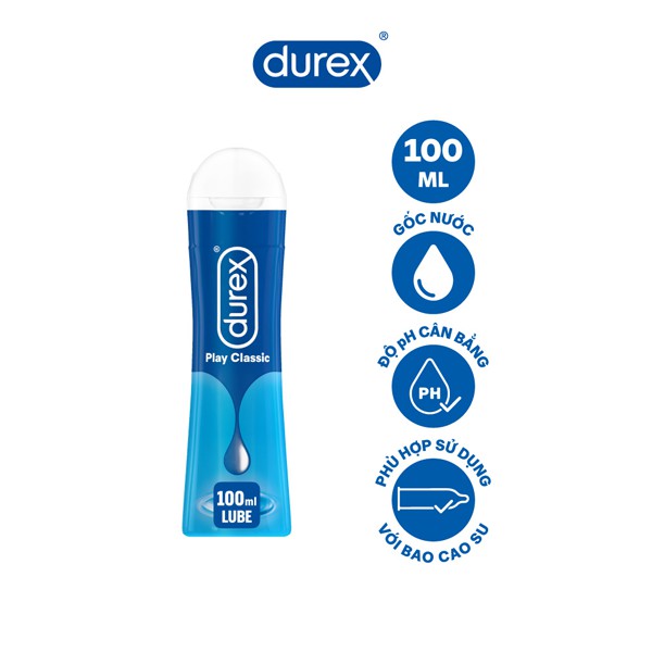 Gel bôi trơn Durex Play Classic 100 ml