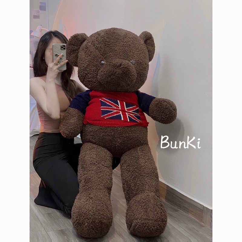 GẤU BÔNG TEDDY LITTLE ANGLE 140CM CAO CẤP BUNKI