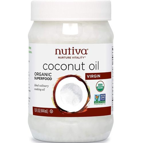 Dầu dừa Unrefined Organic Virgin Coconut Oil, 15oz Nutiva