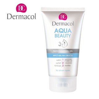Sữa Rửa Mặt Làm Mềm Da Dermacol Aqua Beauty 3-In-1 Face Cleansing Gel 150ml