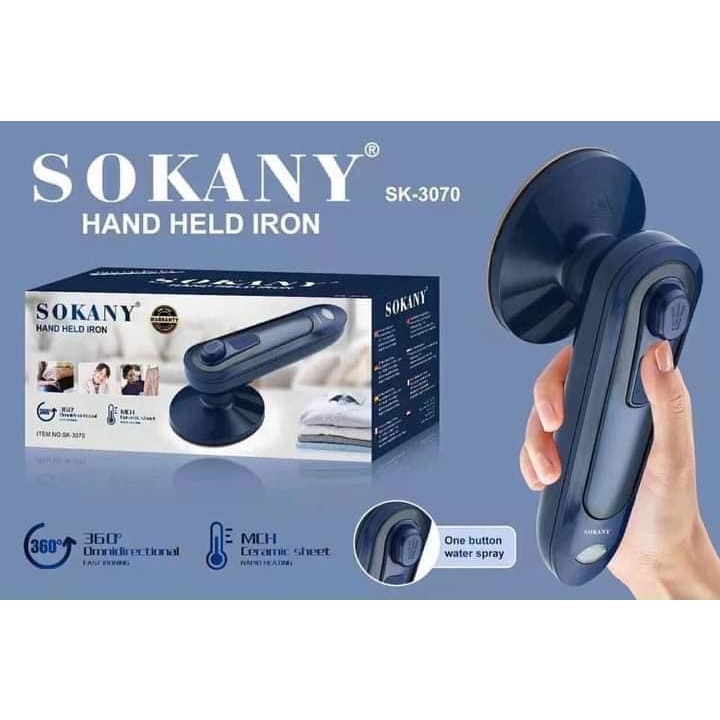 BÀN LÀ HƠI NƯỚC MINI SOKANY SK-3070 MẤU MỚI