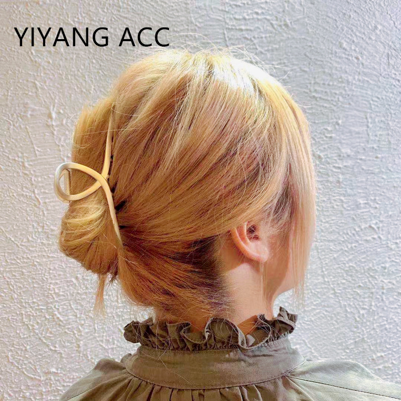 Kẹp tóc kim loại cỡ lớn thời trang hàn quốc