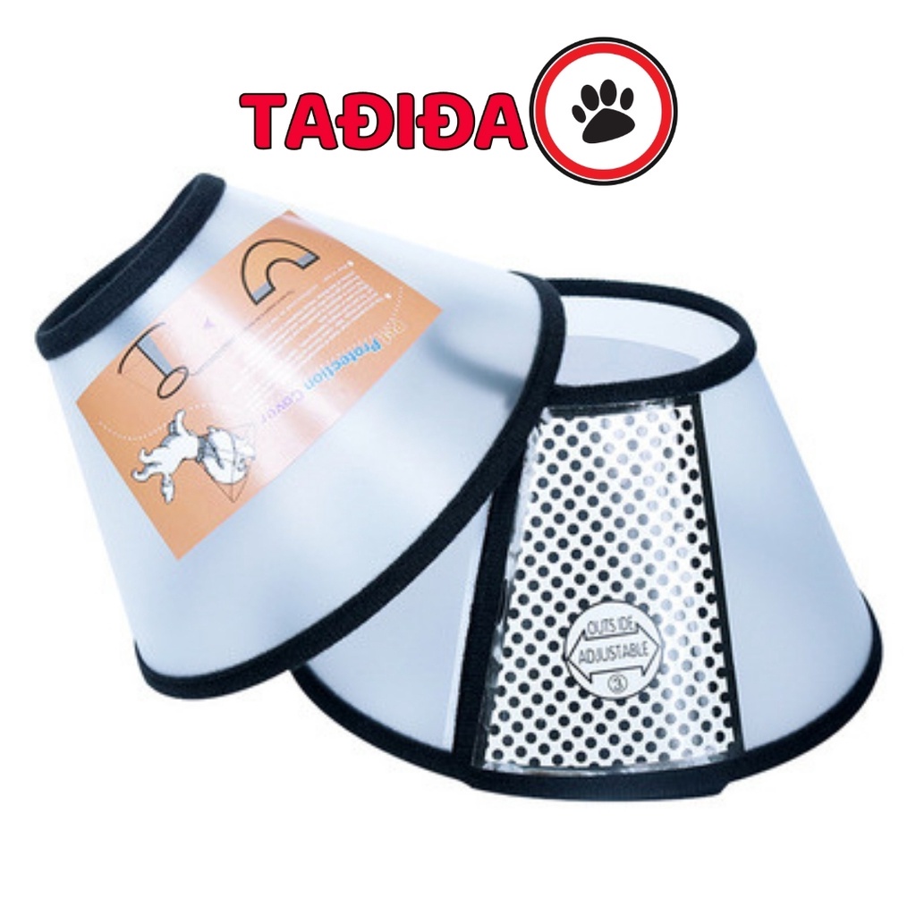 Vòng chống liếm cho Chó Mèo chống xướt , Loa chụp cổ chống cắn bậy cho Thú Cưng - Tadida Pet