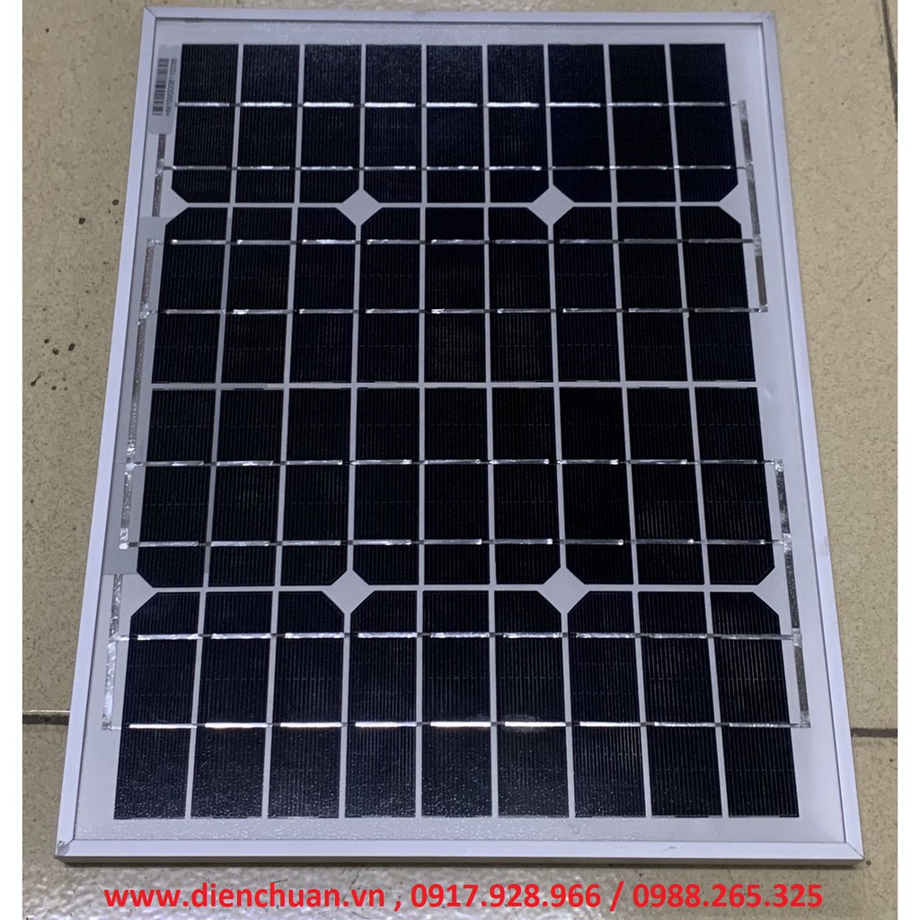 Tấm pin mặt trời Mono 10W hiệu suất cao