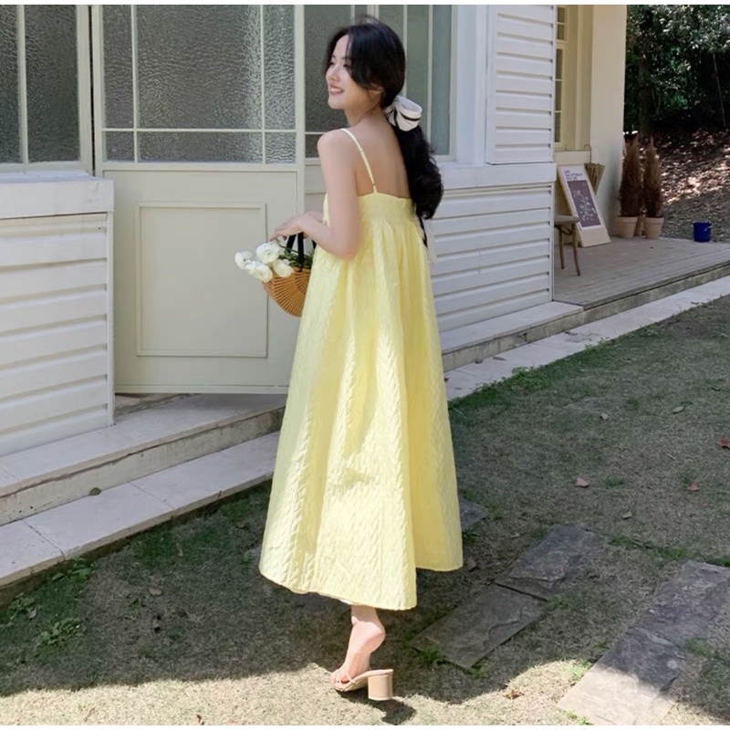 🎀Váy 2 Dây , Đầm 2 DâY Công Chúa Đi Biển Nữ Kỳ Nghỉ Bên Bờ Biển Siêu Tiên Tại Sanya Bali Vào Mùa Hè