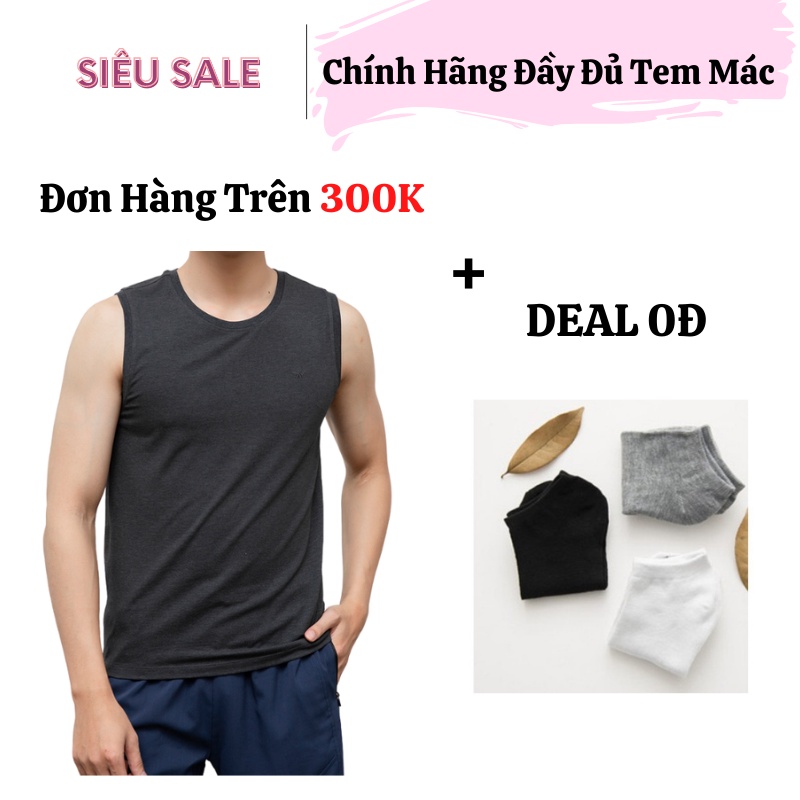COMBO 2 Áo Ba Lỗ ARISTINO Chất Cotton Thấm Hút Mồ Hôi Chính Hãng