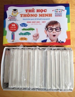 Bộ thẻ học 16 chủ đề (416 thẻ)