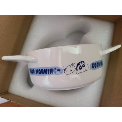 Tô úp mì ăn liền hình Chó Bạch Tuyết Shin Cậu Bé Bút Chì