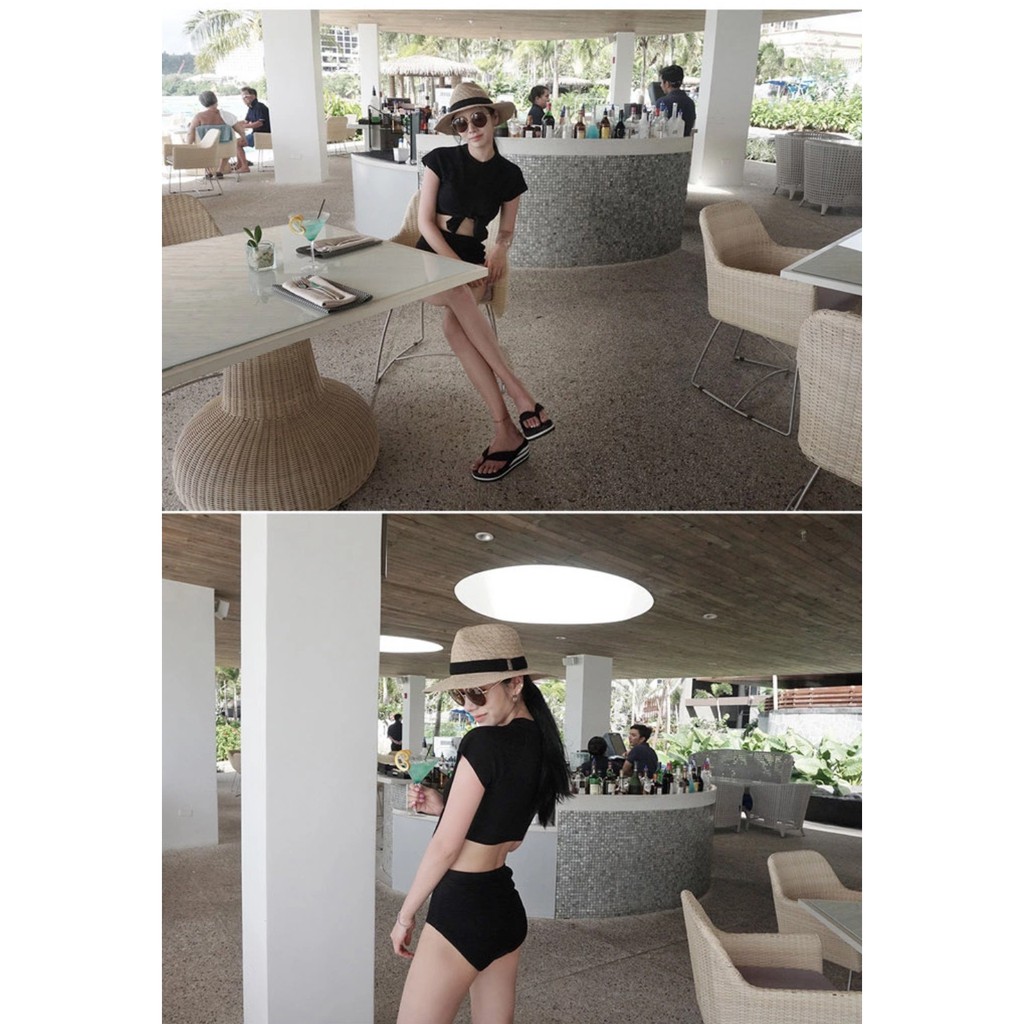 Đồ bơi xinh + quần lưng cao (có màu đen) mã Q2719 | BigBuy360 - bigbuy360.vn