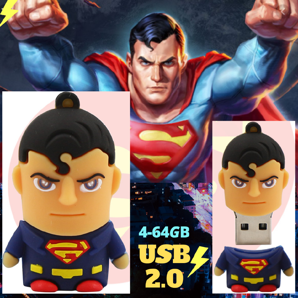 Usb 64gb 32gb 16gb 8gb 4gb 2gb 1gb Hình Siêu Anh Hùng