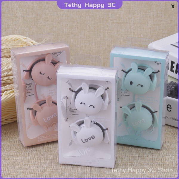 Mới Tai Nghe Thể Thao Hình Thỏ 3.5mm Có Móc Tai Cho Điện Thoại Xiaomi / Mp3