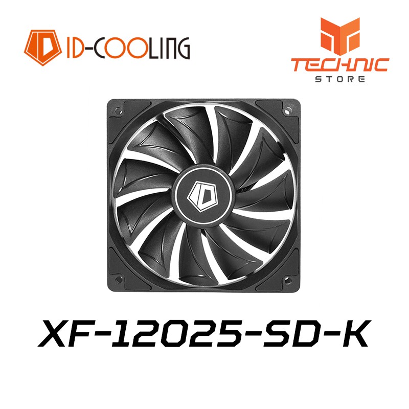 Quạt tản nhiệt ID-Cooling XF-12025-SD-K