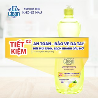 Nước rửa chén EZ Clean hương chanh 800g