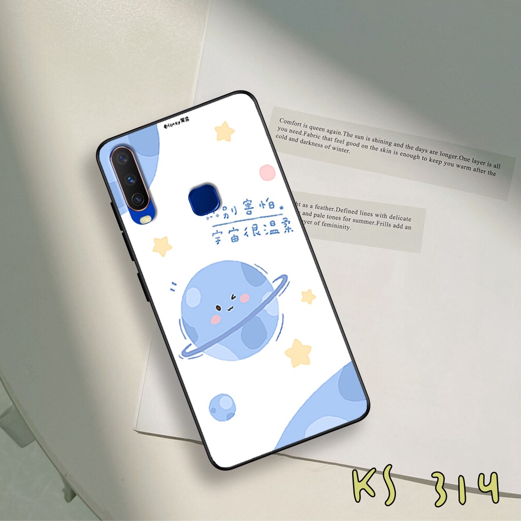 Ốp lưng Vivo Y12 - Y15 - Y17 - U10 - Ốp in hình BlueSky - lưng nhám viền TPU cao cấp