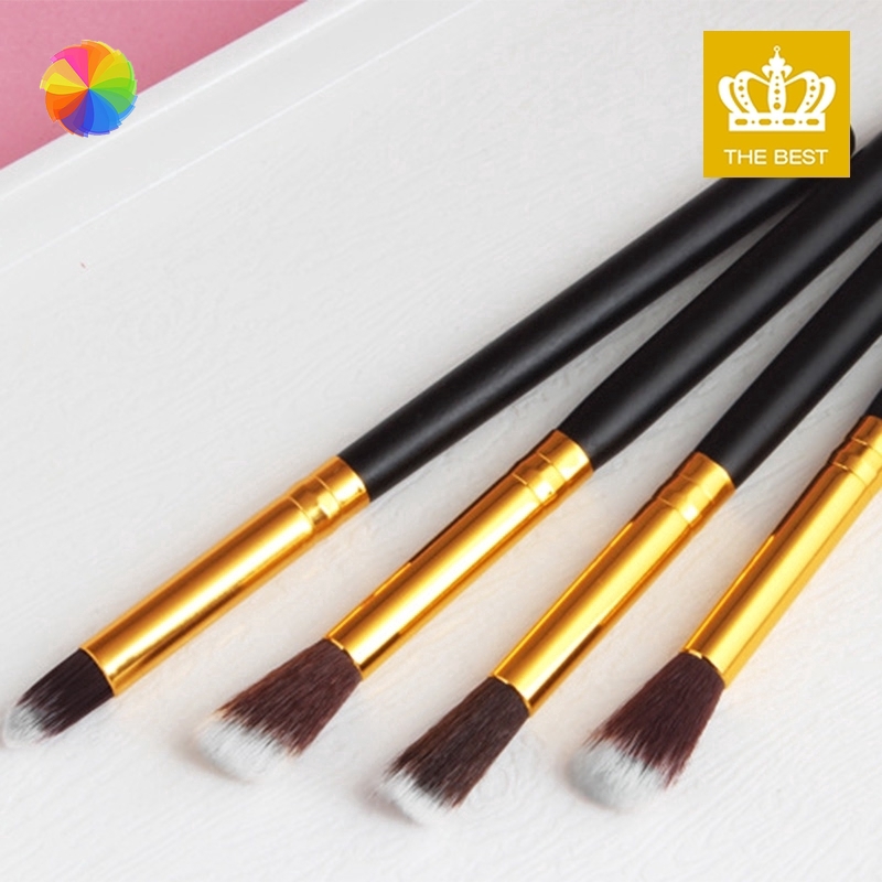 Bộ 4 Cọ Trang Điểm Phấn Mắt Phấn Nền Và Trộn Phấn Chuyên Nghiệp