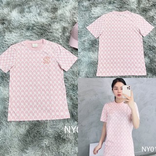 |ảnh thật|áo hồng hoạ tiết monogram