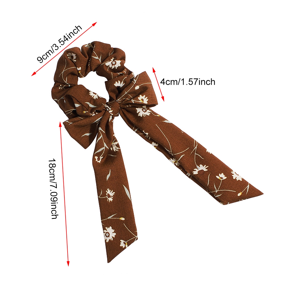 Dây thun buộc tóc đuôi ngựa thắt nơ dễ thương dành cho bé gái