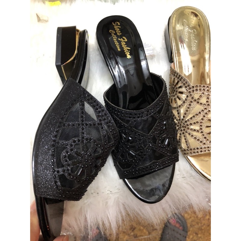 Guốc trung niên cao cấp số lớn big size 36-43 gót 3p va 5p