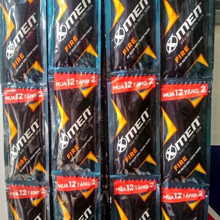 Dây 14 gói dầu gội X-men Fire (5g/gói)