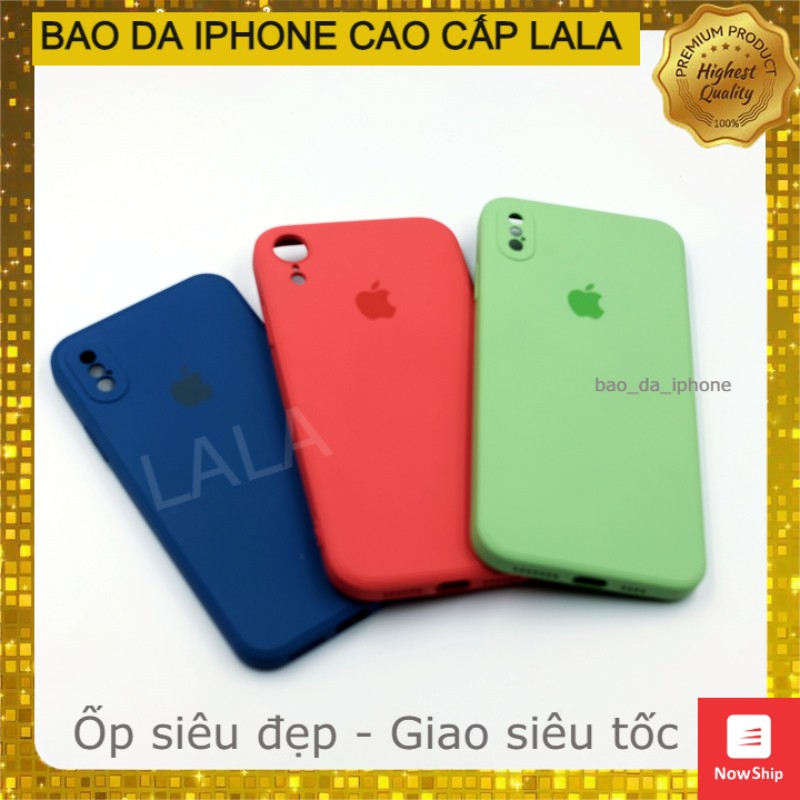 Ốp Lưng Cho iPhone 11 / 11 Pro / 11 Promax Full Viền Vuông Độ Iphone 12 - Giao Hàng Hỏa Tốc