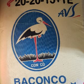 Phân bón gốc con cò vàng 20-20-15+Te