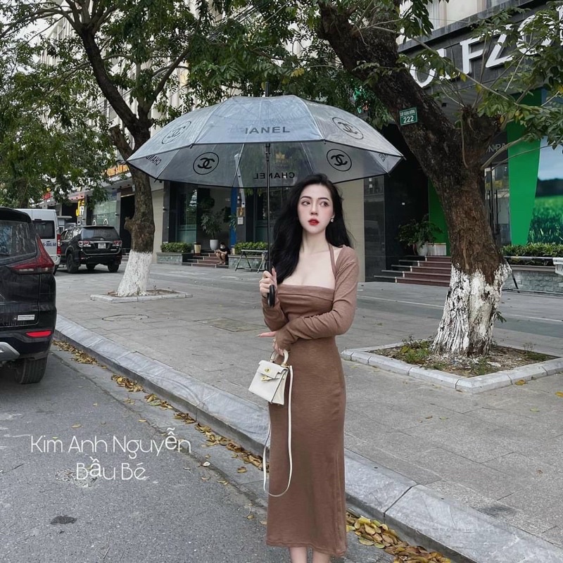 Set Váy Len Áo Khoác Mix Váy Body 2 Màu Siêu Xinh Có Ảnh Thật Kèm Video | BigBuy360 - bigbuy360.vn