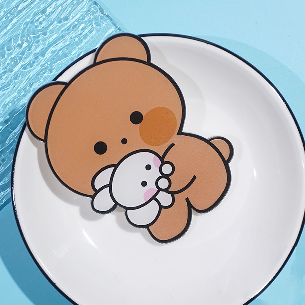 Sticker Các loại Siêu Đáng Yêu Siêu Cute Như Cô Gái Gấu Đính Kèm Cho Túi Balo Hay Quần Áo